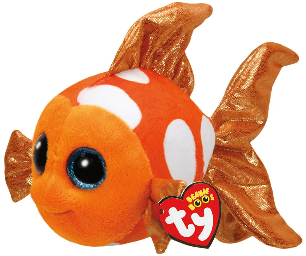 Ty Beanie Boos Sami The Orange Fish Large