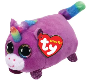 Ty Teeny Tys Rosette The Purple Unicorn