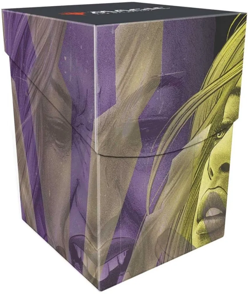 Ultra Pro Duskmourn Niko, Light of Hope (Double Exposure Alt) 100  Deck Box for Magic: The Gathering