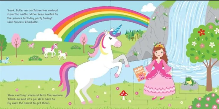 UNICORN MAGIC A PARTY AT THE CASTLE POP-UP BOOK