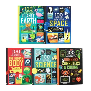 Usborne 100 Things to Know Book Assortment  - Ages 8-12