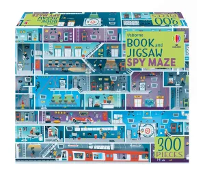 USBORNE BOOK AND JIGSAW: SPY MAZE
