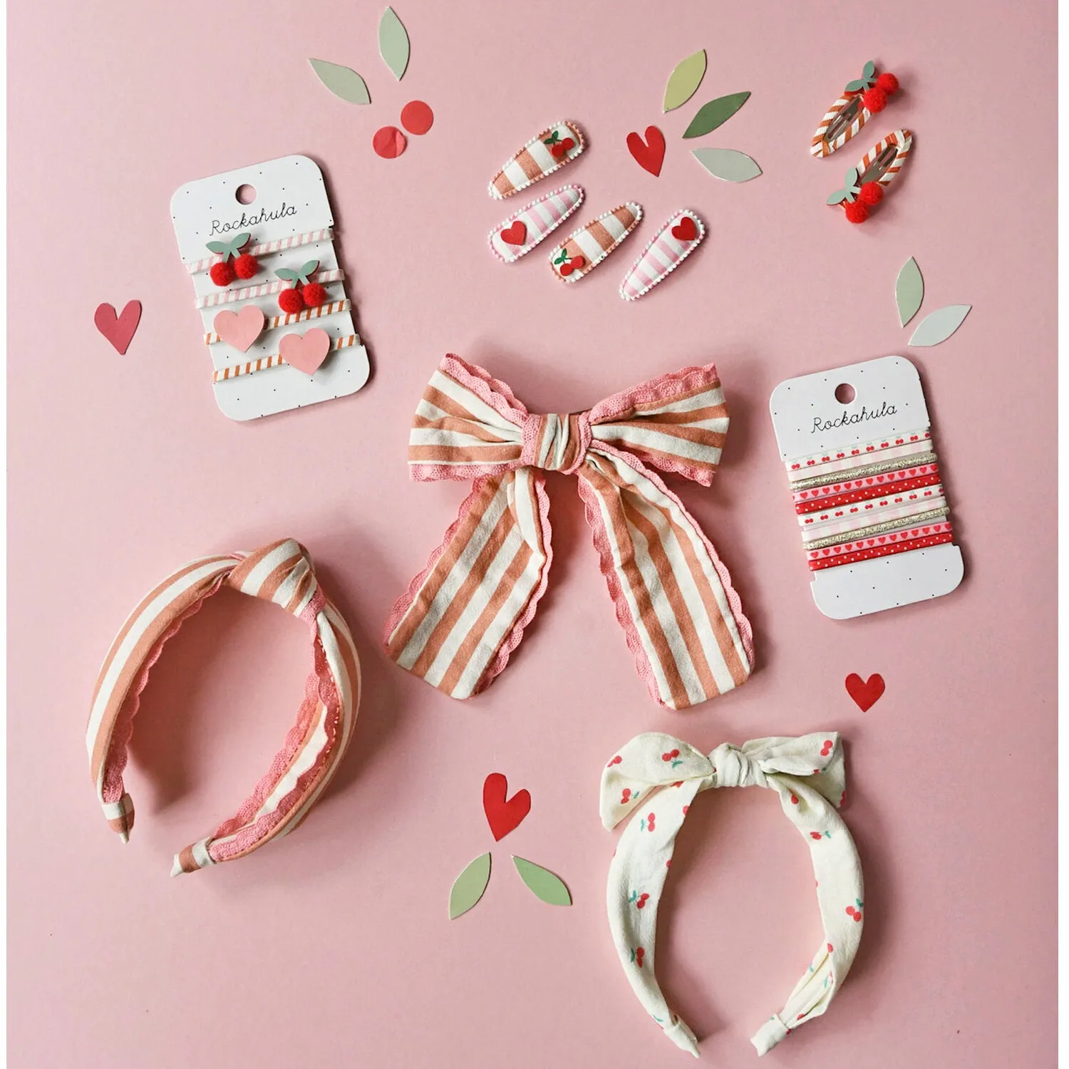 Very Cherry Elastic Pony Hair Pack