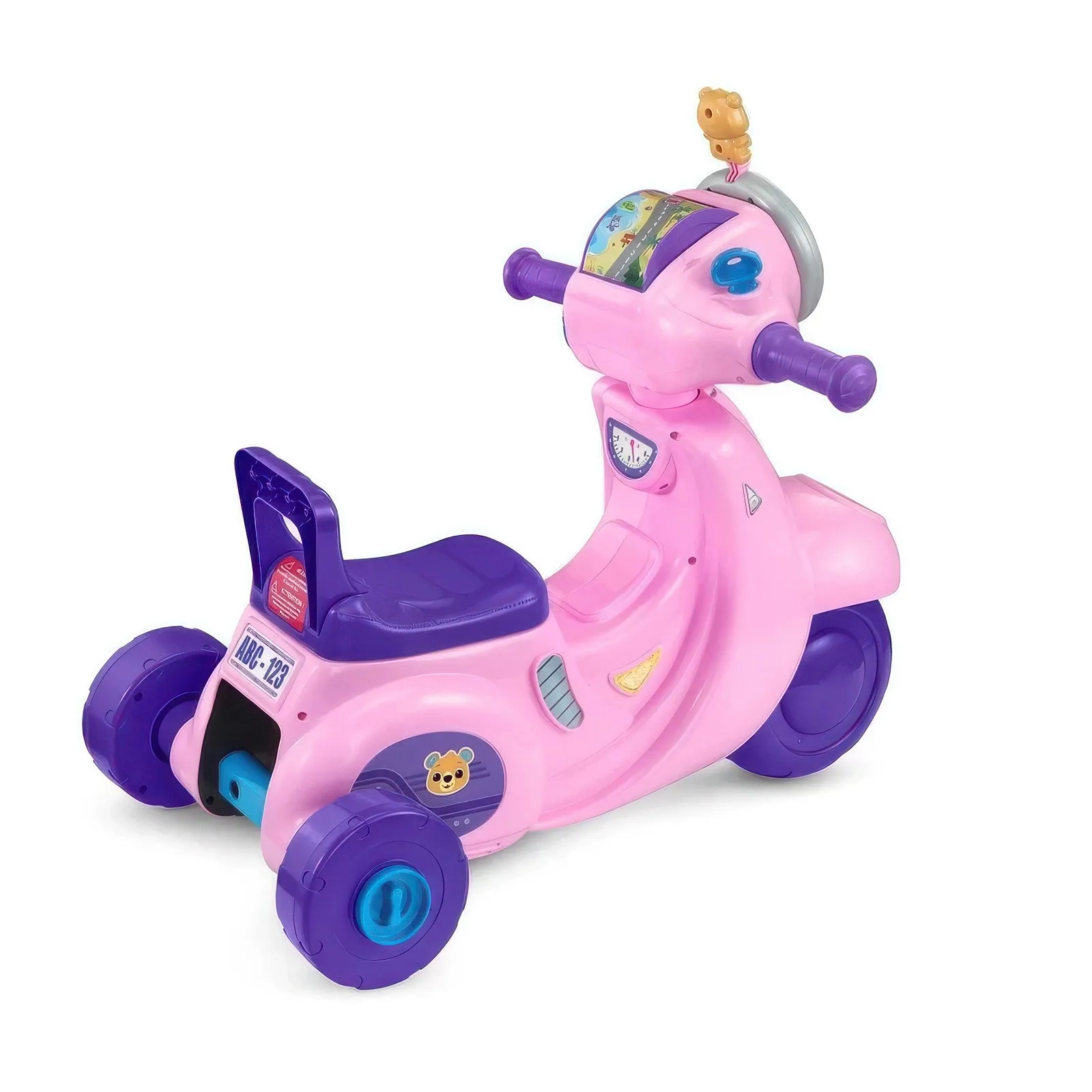 VTech Baby 2-in-1 Ride & Balance Scooter, Pink