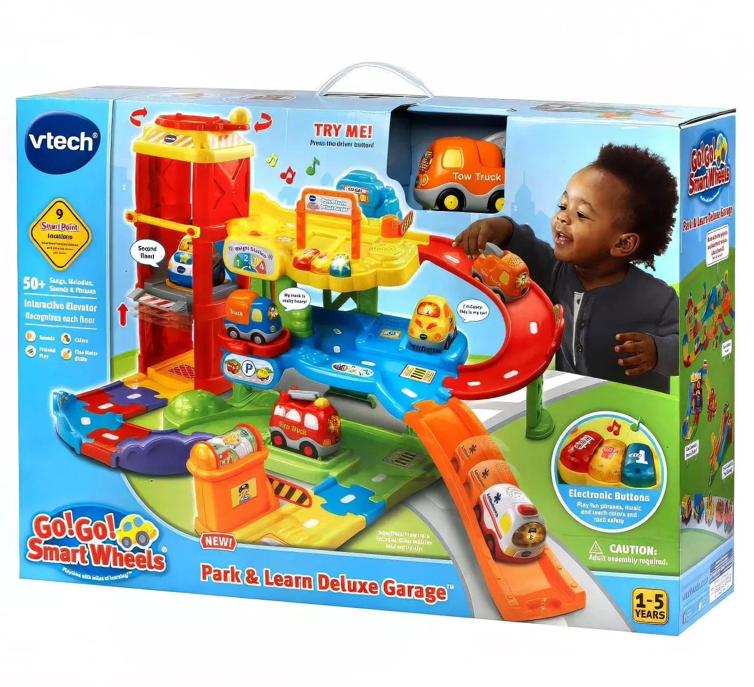 VTech Go! Go! Smart Wheels - Park & Learn Deluxe Garage - English