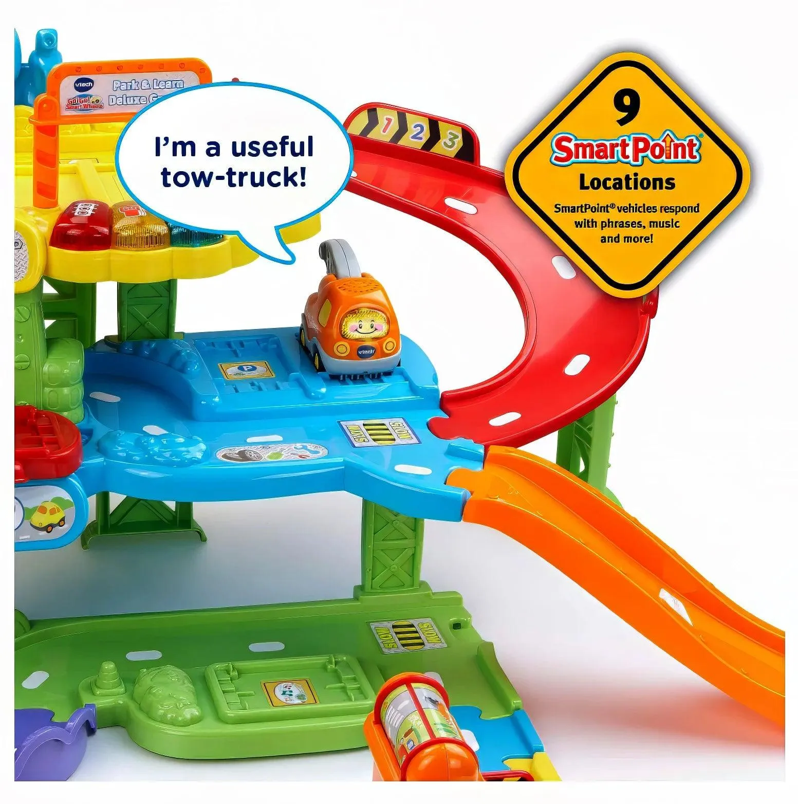 VTech Go! Go! Smart Wheels - Park & Learn Deluxe Garage - English