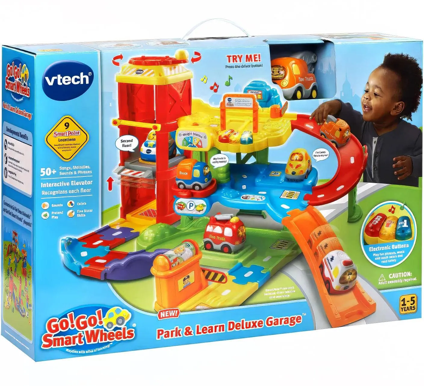 VTech Go! Go! Smart Wheels - Park & Learn Deluxe Garage - English