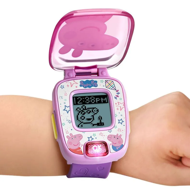 VTech Peppa Pig Learning Watch Purple