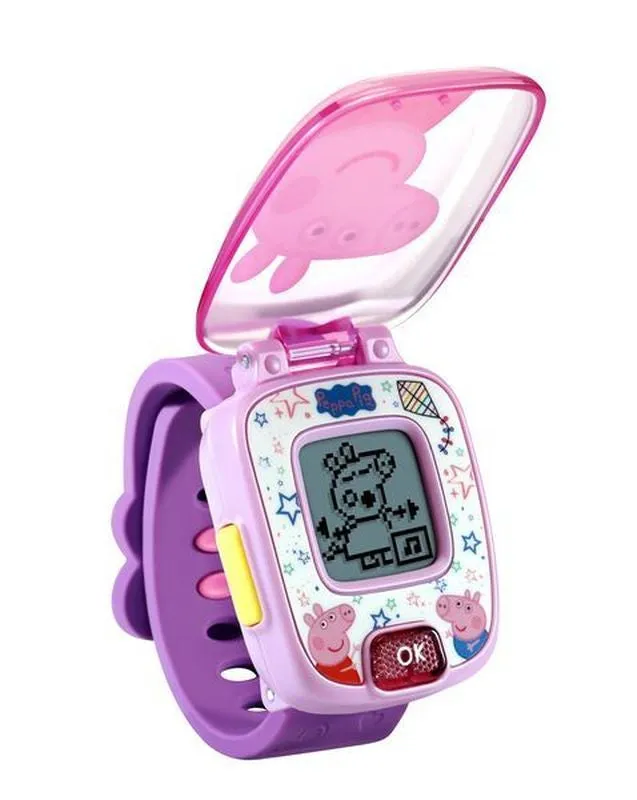 VTech Peppa Pig Learning Watch Purple