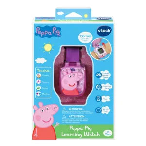 VTech Peppa Pig Learning Watch Purple