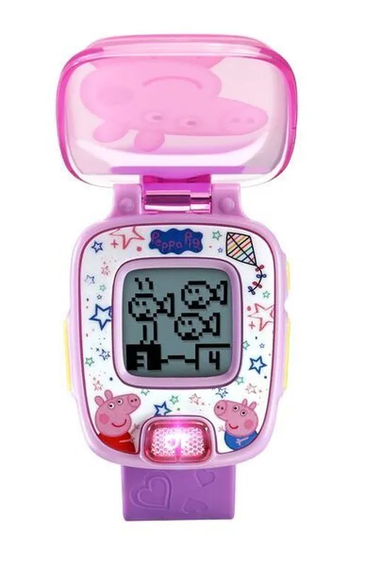 VTech Peppa Pig Learning Watch Purple
