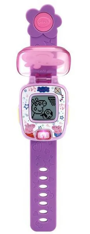 VTech Peppa Pig Learning Watch Purple
