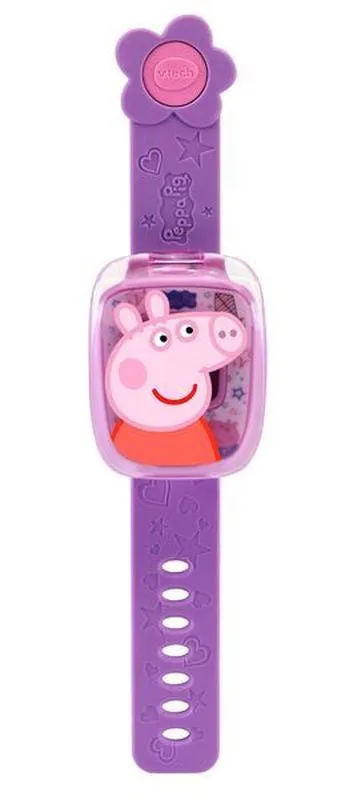 VTech Peppa Pig Learning Watch Purple