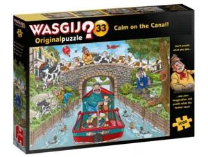 Wasgij Original #33 Calm On The Canal 1000 Piece Puzzle