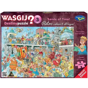 Wasgij Retro 500 Piece Xl Jigsaw PuzzleDestiny 3 Sands Of Time