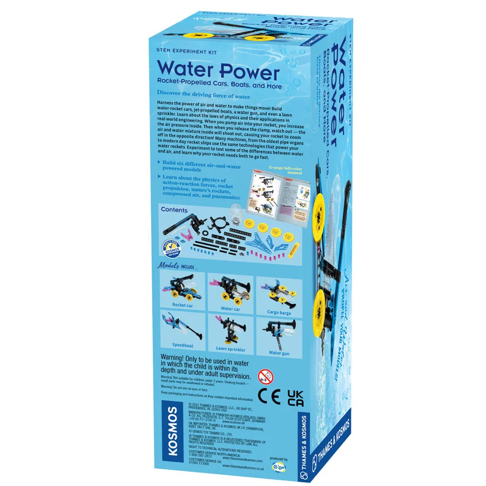 Water Power: Rocket-Propelled Cars, Boats, and More