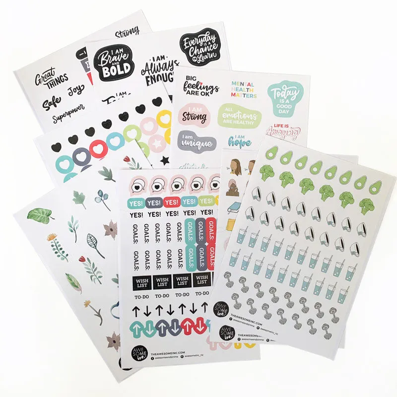 Wellbeing Sticker Pack