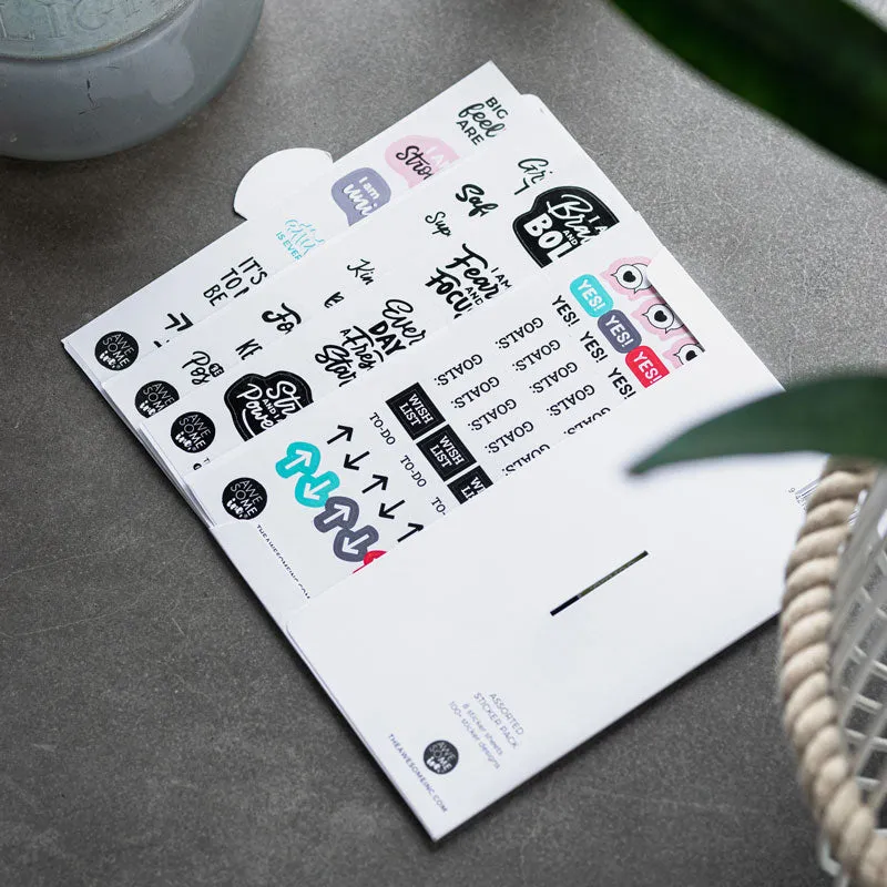Wellbeing Sticker Pack