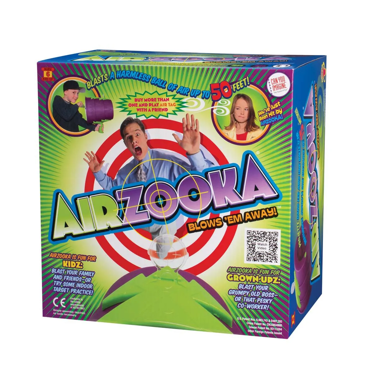 We're Always Thinking Airzooka Black