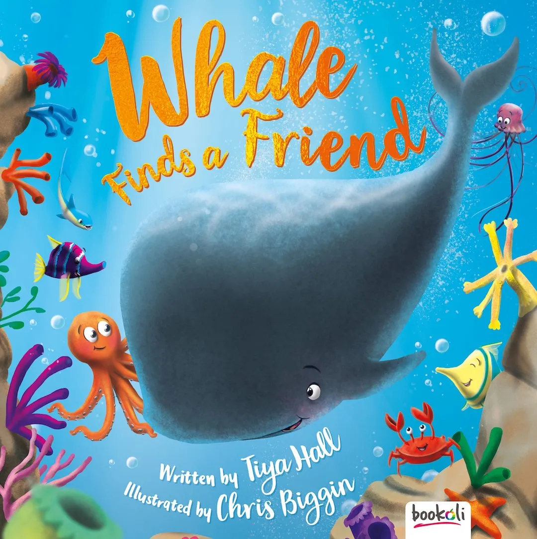 Whale Finds A Friend Padded Book