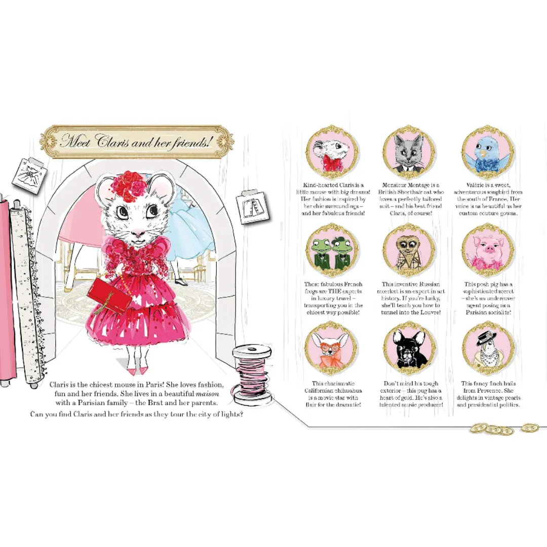 Where is Claris in Paris - A Look-and-find Story!
