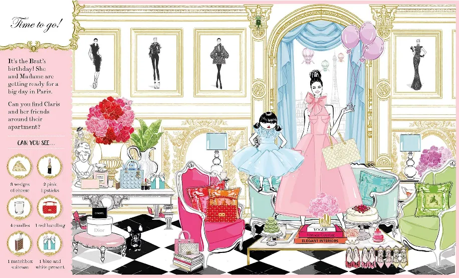 Where is Claris in Paris - A Look-and-find Story!