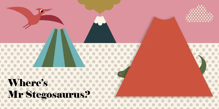 Where's Mrs T-Rex? (Felt Flaps)