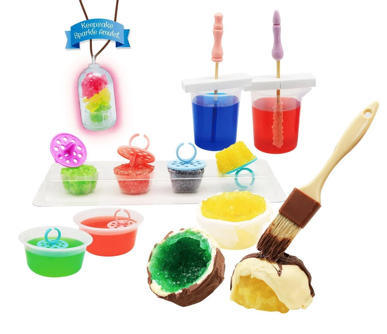 WILD SCIENCE Rock Candy Factory Educational Chemistry Playset