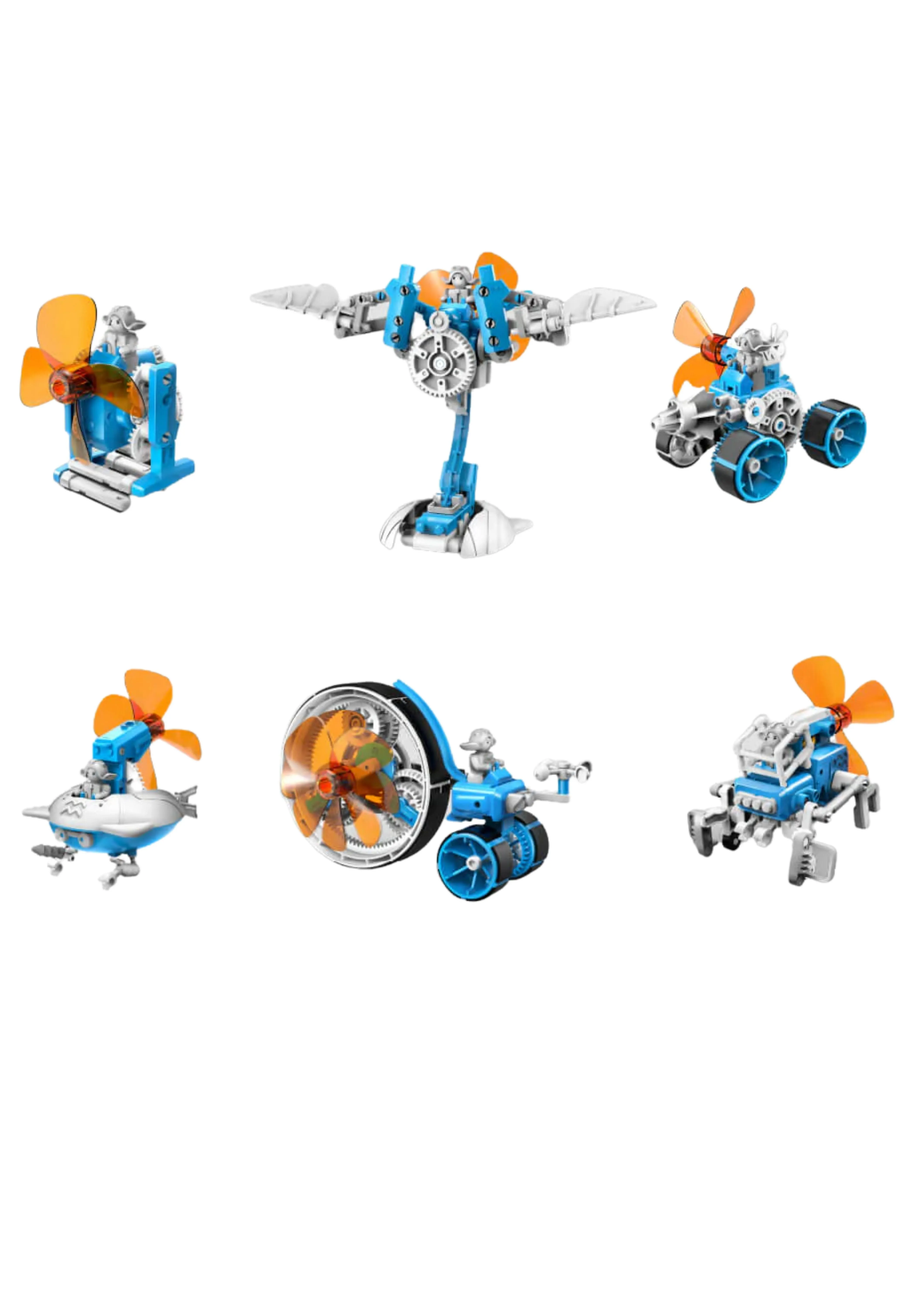 Windbots 6 In 1 Educational Wind-Powered Kit