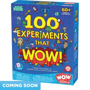 Wow in the World: 100 Experiments That WOW! - COMING FALL 2025