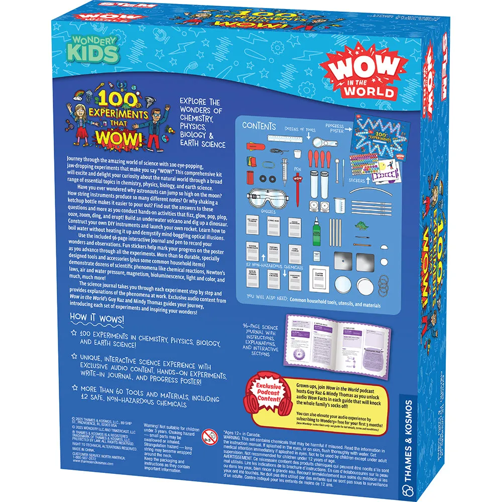 Wow in the World: 100 Experiments That WOW! - COMING FALL 2025