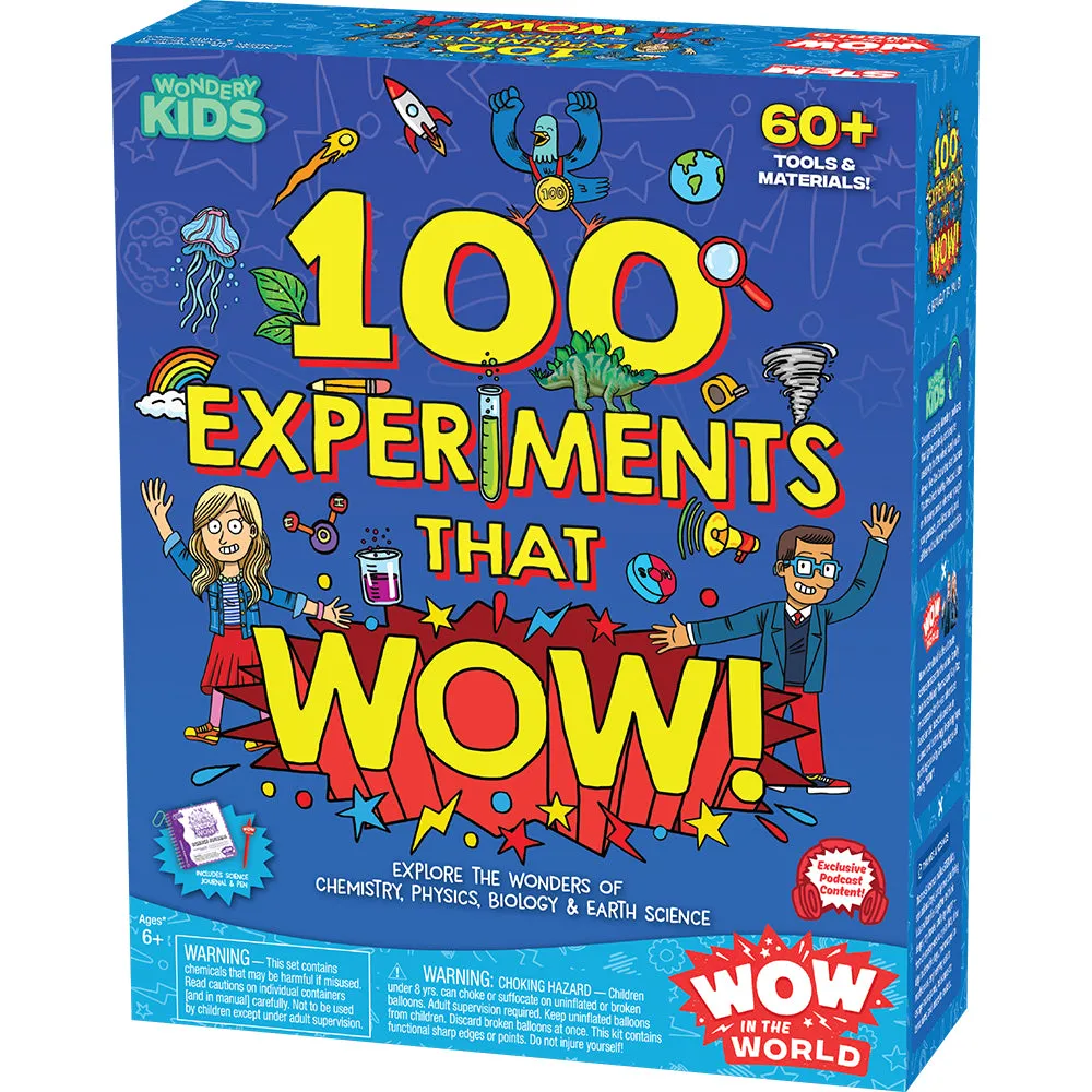 Wow in the World: 100 Experiments That WOW! - COMING FALL 2025