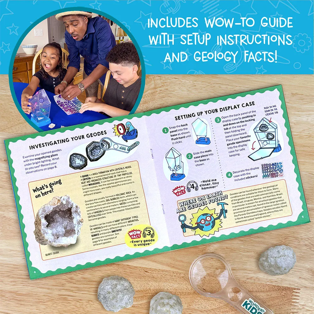 Wow in the World: Break-Open Crystal Geodes