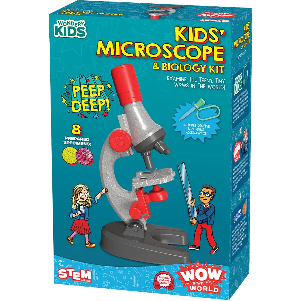 Wow in the World: Kids Microscope & Biology Kit - COMING FALL 2025