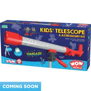 Wow in the World: Kids Telescope & Astronomy Kit - COMING FALL 2025