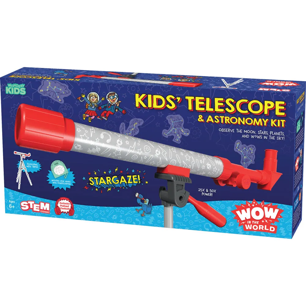 Wow in the World: Kids Telescope & Astronomy Kit - COMING FALL 2025