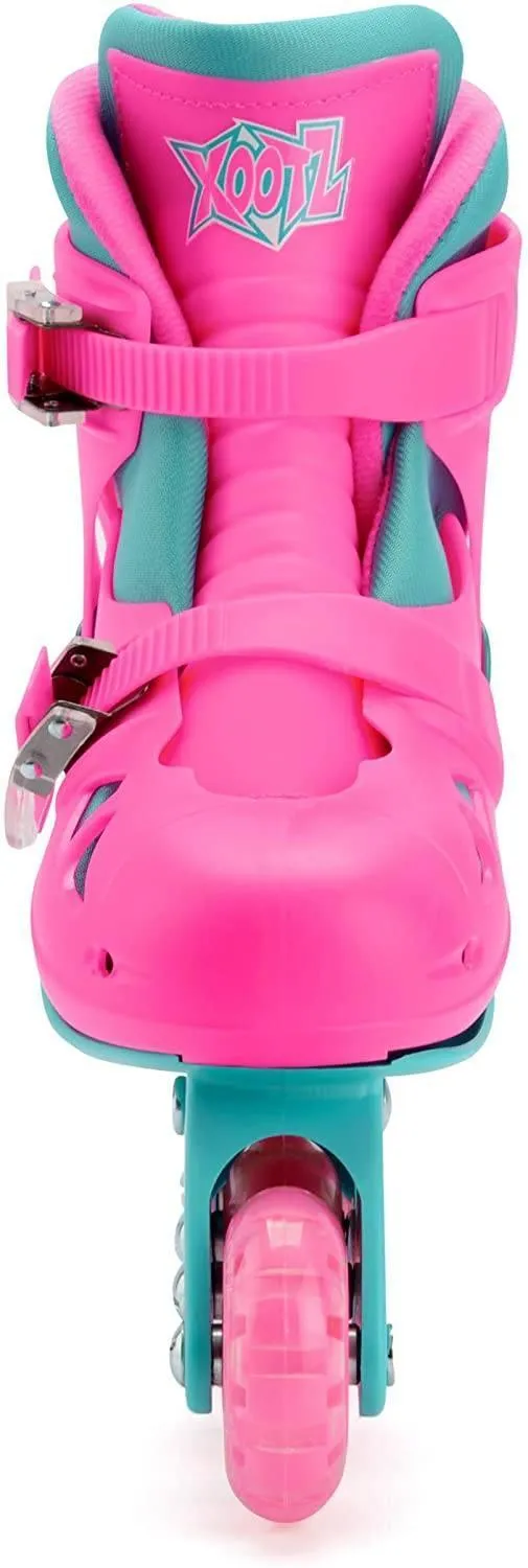 XOOTZ Inline Skates Girls Pink Size Medium