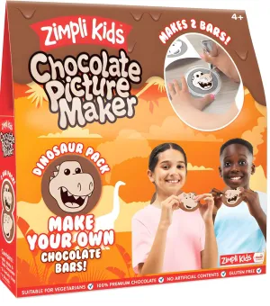 Zimpli Kids Mixed Chocolate Picture Maker - 2 Bar Pack
