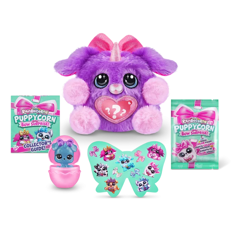 ZURU Rainbocorns Puppycorns Series 3 Bow Surprise Assorted Styles