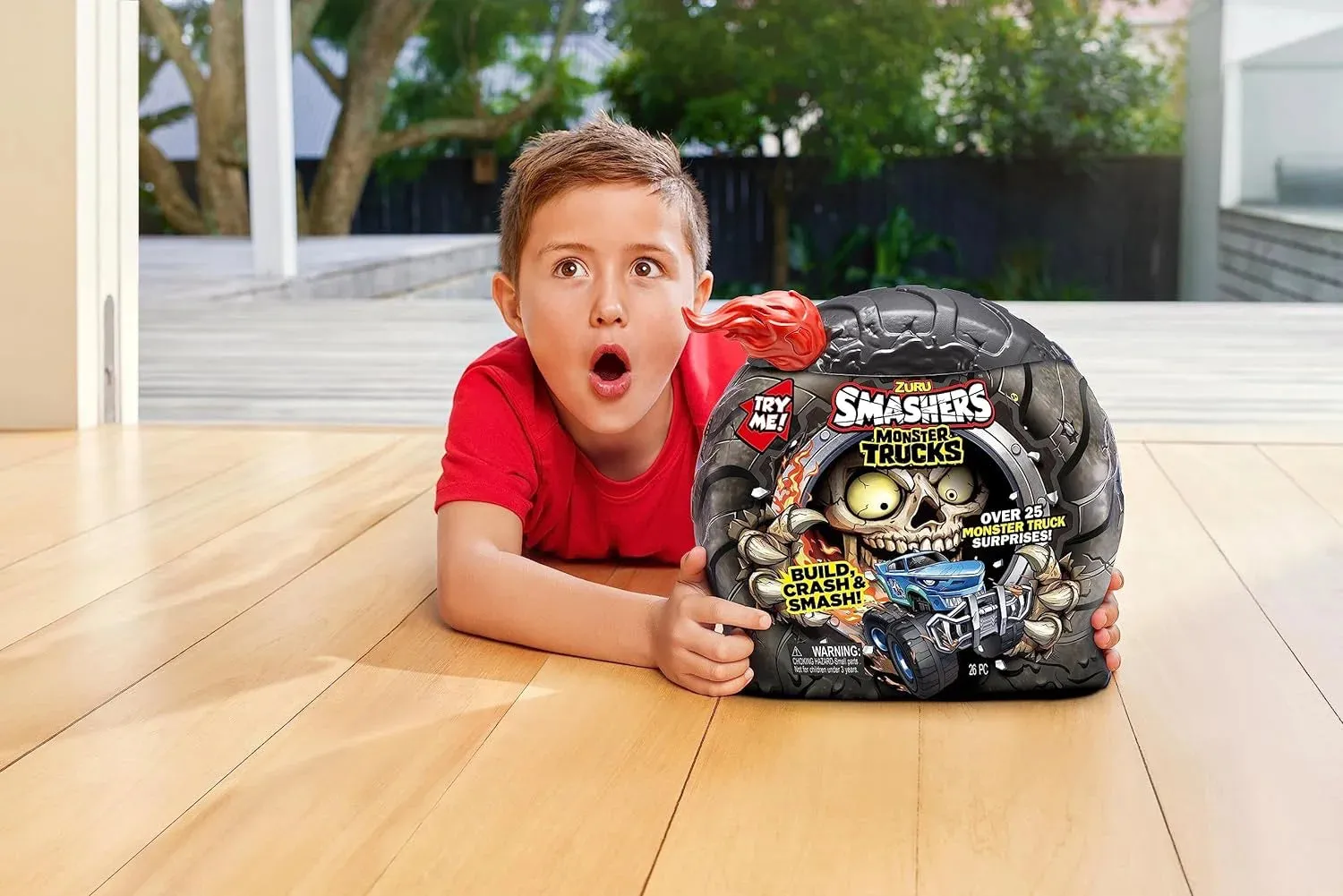 ZURU SMASHERS Surprise-Monster Skull Truck Playset