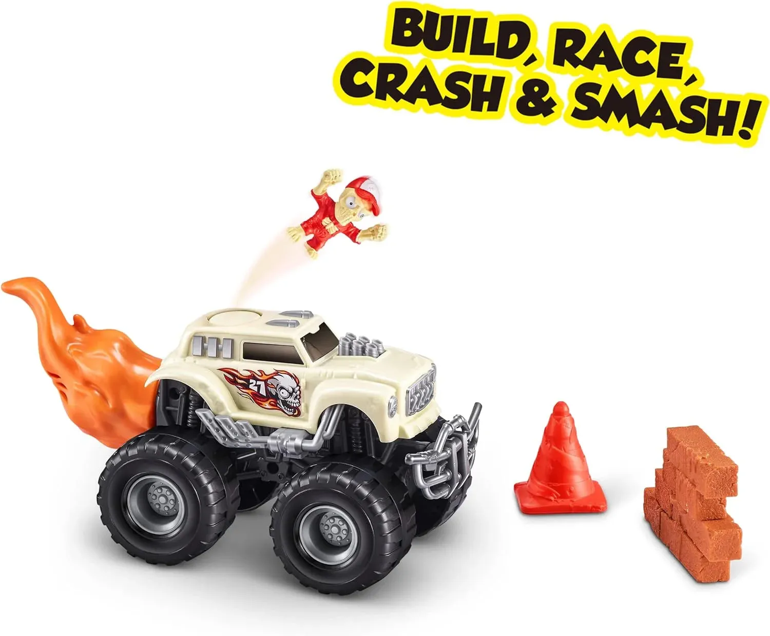 ZURU SMASHERS Surprise-Monster Skull Truck Playset
